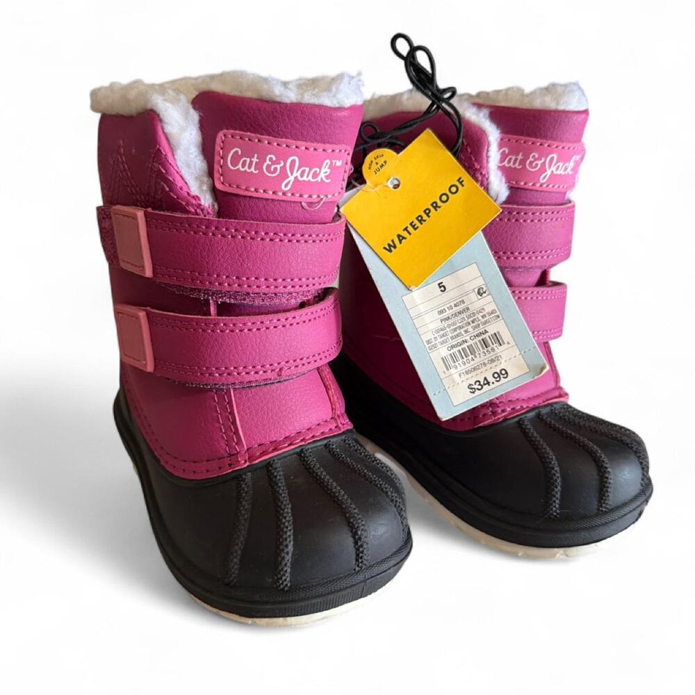 Cat jack waterproof pink